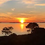 Stor Med Praktfull Havutsikt