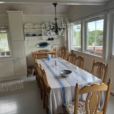 度假居 Stor Med Praktfull Havutsikt *