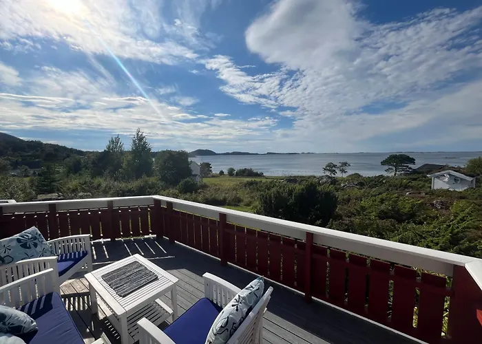 Stor Med Praktfull Havutsikt Ferienhaus *