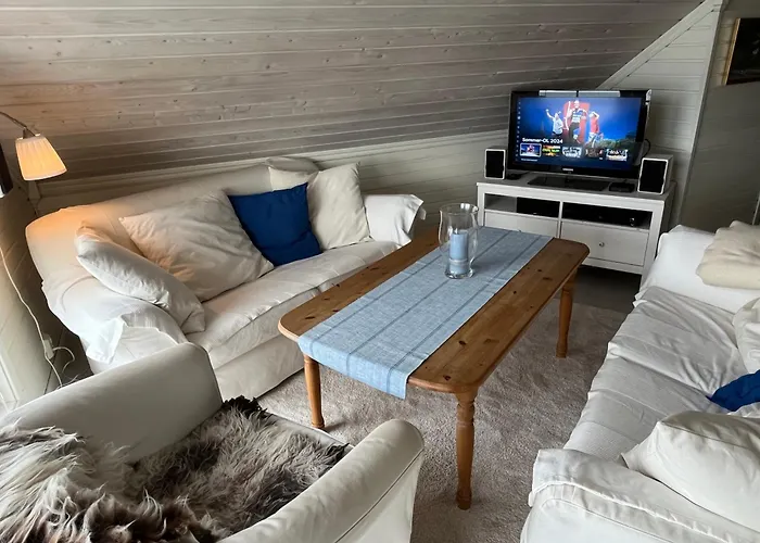 Stor Med Praktfull Havutsikt Lysøysund