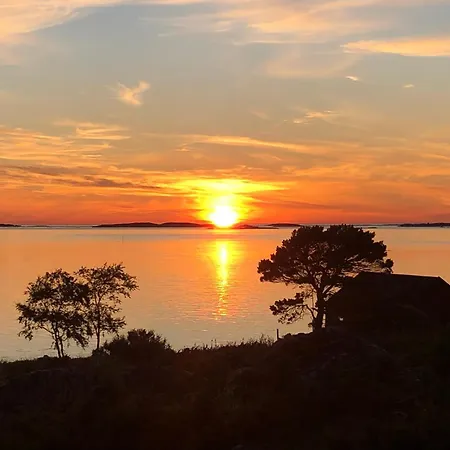 Stor Med Praktfull Havutsikt